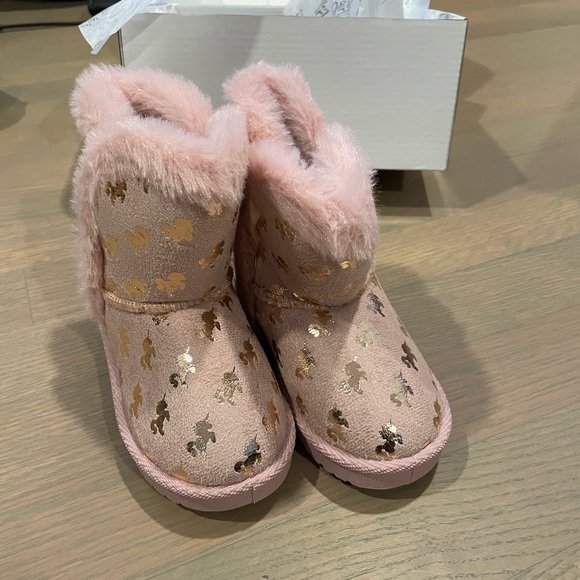 Toddler Unicorn Boots - size 8 - new - Picture 1 of 5